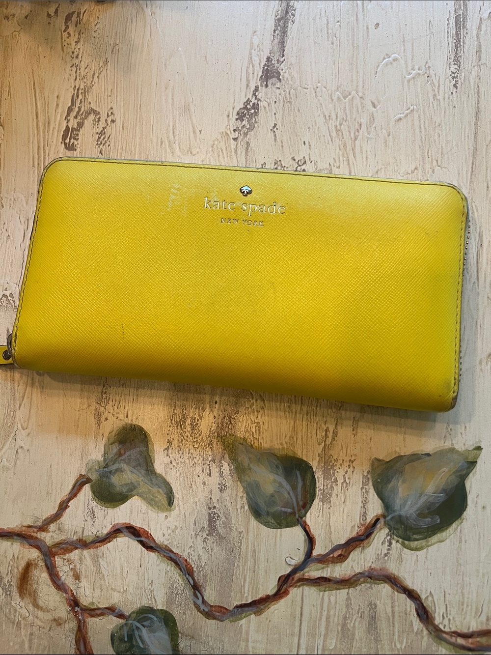 Kate Spade Bright Yellow Wallet